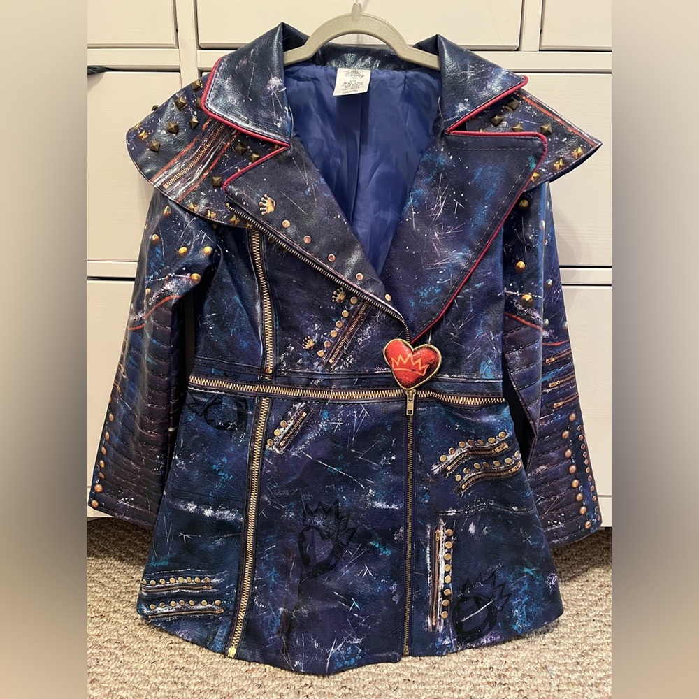 Evie Disney Descendants Jacket Size 9/10